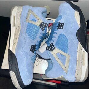 Nike Air Jordan 4 Retro University Blue Sneakers